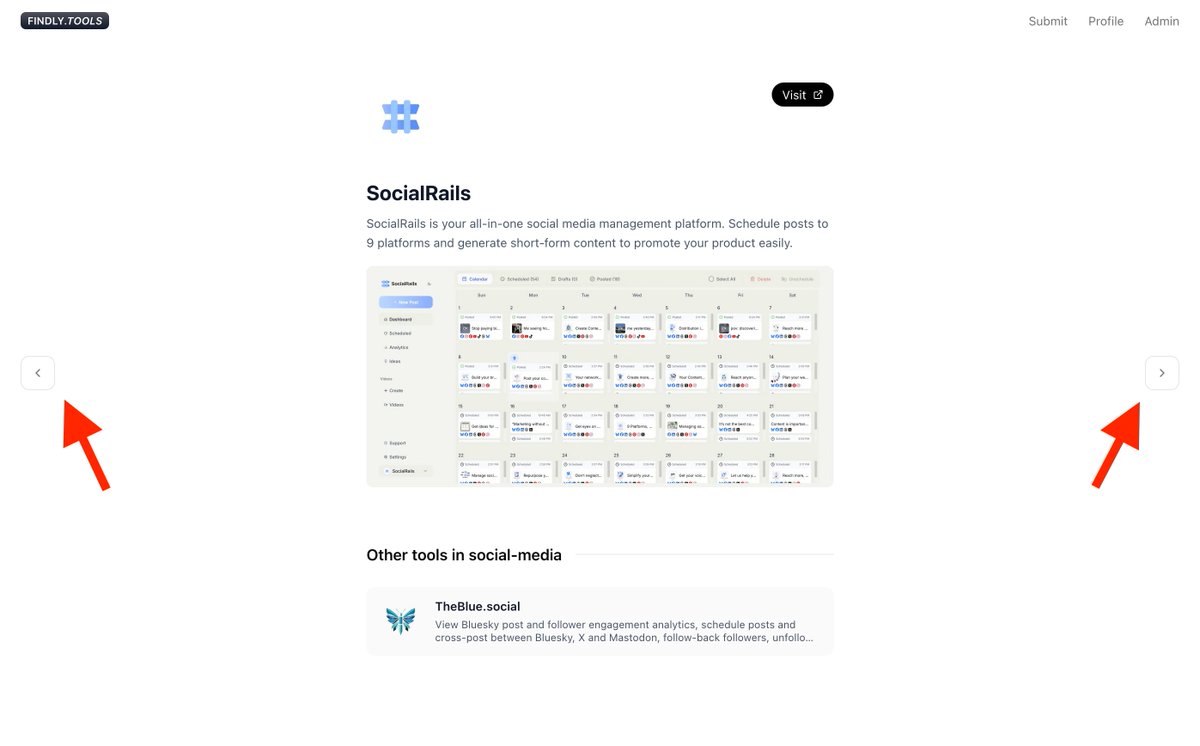 Eric (@ericbn09) on Twitter photo β¨ New on <a href="/findlytools/">Findly.tools</a>: Arrow navigation between tools!
π±οΈ Click the arrows
β¨οΈ Use β β keys
Explore our tool collection effortlessly! β¨ New on <a href="/findlytools/">Findly.tools</a>: Arrow navigation between tools!
π±οΈ Click the arrows
β¨οΈ Use β β keys
Explore our tool collection effortlessly!