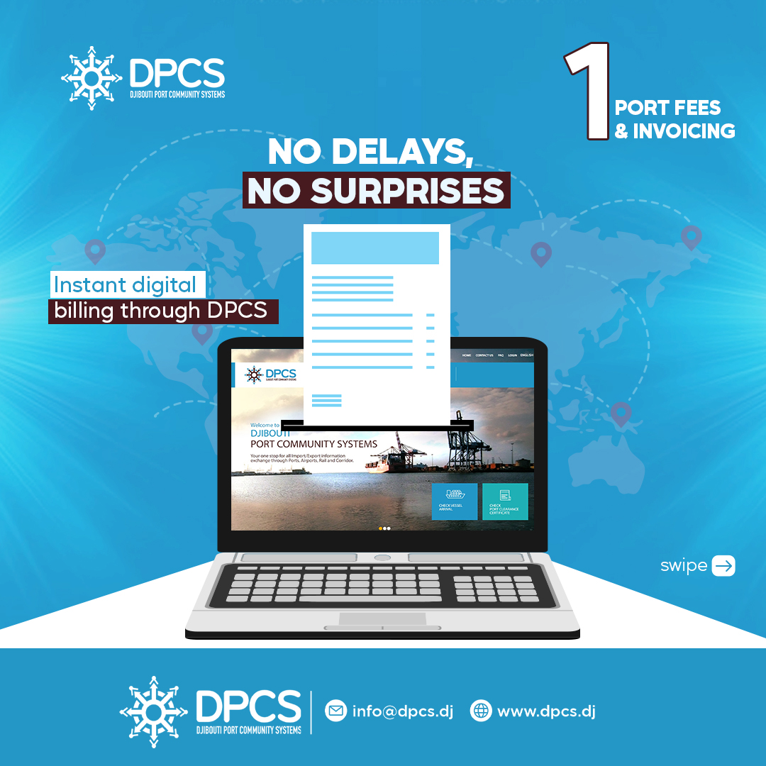 DPCS_Djibouti's tweet image. 🚀 What if one click could transform your container’s journey?

From declaration to delivery, DPCS seamlessly connects every step in the supply chain, ensuring smooth and efficient operations.

👉 Swipe to discover the smart journey of a container!

#LogisticsRevolution #DPCS…