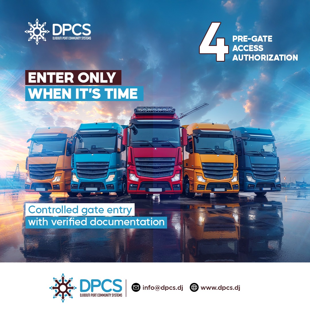 DPCS_Djibouti's tweet image. 🚀 What if one click could transform your container’s journey?

From declaration to delivery, DPCS seamlessly connects every step in the supply chain, ensuring smooth and efficient operations.

👉 Swipe to discover the smart journey of a container!

#LogisticsRevolution #DPCS…