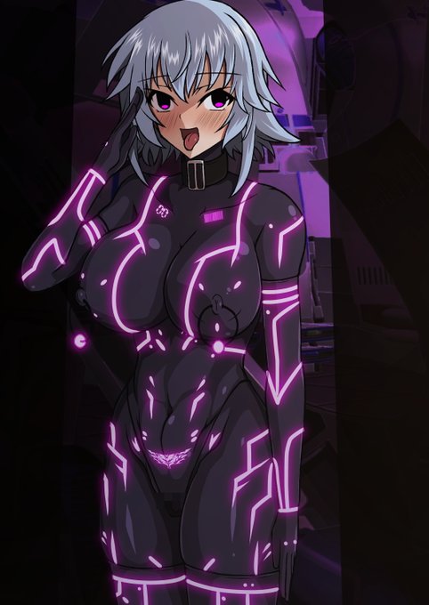 pixivリクエスト:らくがきプラン  その591
内容「以前、描かれていた洗脳改造済み天才牝便女のイラスの束さんが着ている淫紋ラバースーツを洗脳改造された更識楯無をお願いします」 