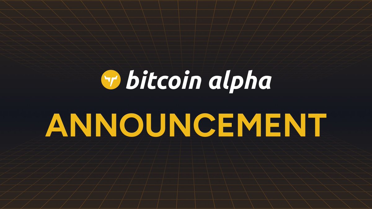 A snapshot of all Bitcoin Alpha points has been taken!

Your past scores in the 1st season are locked in.

Now, more actions count to earn. The next season of Alpha starts now. ⚡️