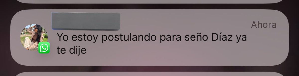 Pero que raro este mensaje “Seño Díaz”???
