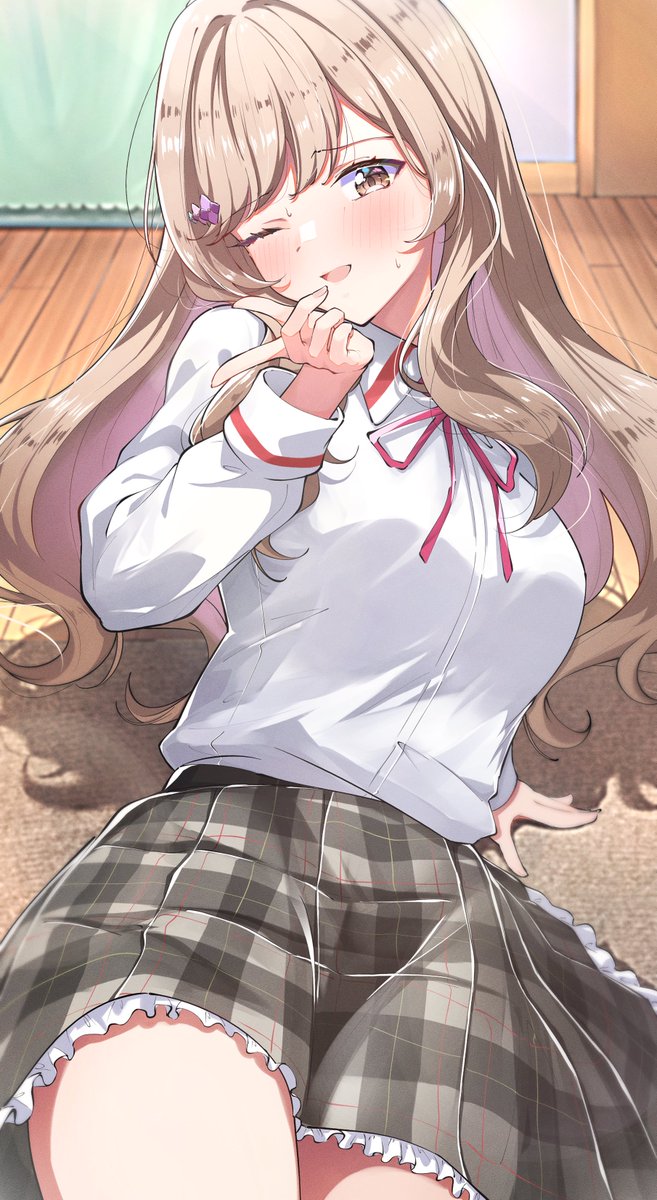 「…こうでいい？」
#わたなれ
#わたなれアニメ