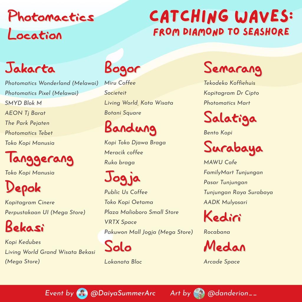 haruki_00xx's tweet photo. Let's enjoy your summer with daiya boys! 🏖️☀️

Come and take photos with them at @photomaticsid📸

Only available at photomatics until 14th August.

Share your moment with use hashtag #CatchingWaves and tag  @DaiyaSummerArc 🏖️ https://t.co/yrTyuJk8Hj
