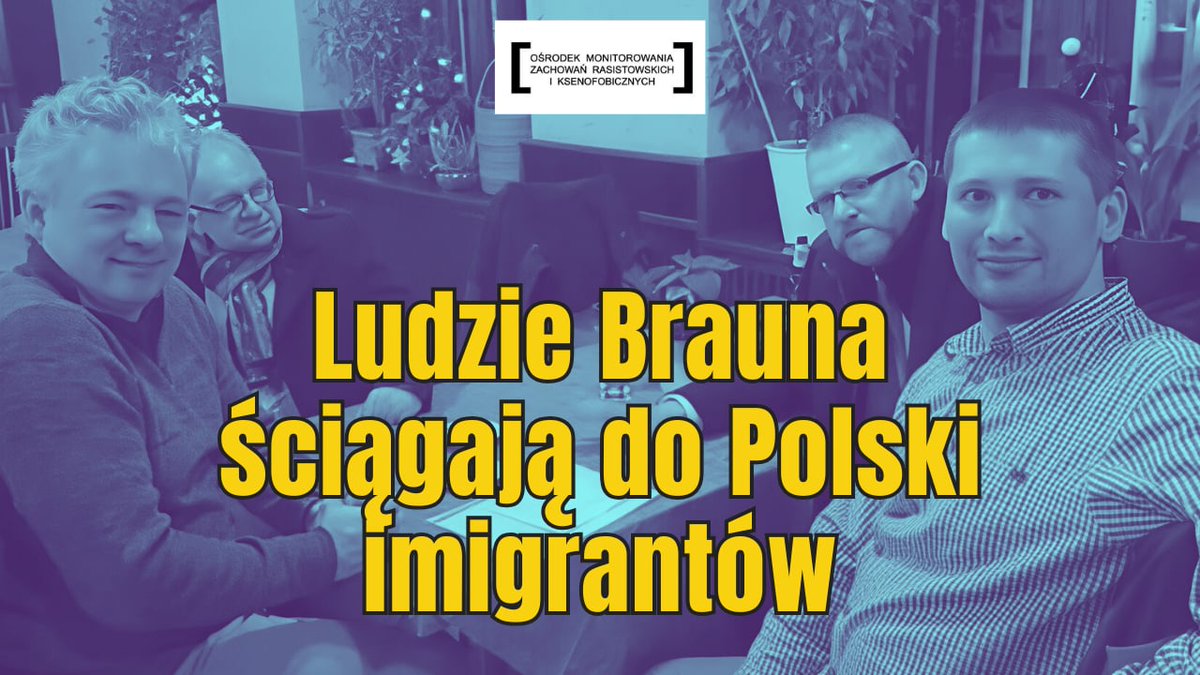 KRZYSZTOF DZIERŻANOWSKI ZWIĄZANY Z BRAUNEM ŚCIĄGA DO POLSKI MIGRANTÓW Z KRAJÓW BLISKIEGO WSCHODU ❗

Krzysztof Dzierżanowski to wydawca portalu "czujny.pl". To on zarejestrował portal jako oficjalną redakcję w Sądzie Okręgowym w Ostrołęce. I to Krzysztof