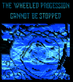 Adrianfr06's tweet photo. The Wheeled Procession cannot be stopped @qapitan  #Blasphemous #blasphemous2 #delatrune #tobyfox https://t.co/uuQyQGX0DL