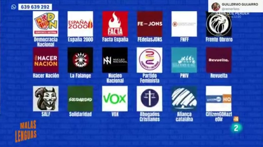 manes (@amparo_manes) on Twitter photo De quienes avalan que
- "Un varón puede ser mujer, simplemente con decirlo" o "El sexo se asigna al nacer pero con el género se nace"...
surge ahora,
- "El Partido Feminista de España, es extrema derecha".
Hay que tener los 🥚🥚, ⬜️ ⬜️
Si <a href="/lidiafalconone1/">Lidia Falcón O'Neill</a> les perdona, yo, no. De quienes avalan que
- "Un varón puede ser mujer, simplemente con decirlo" o "El sexo se asigna al nacer pero con el género se nace"...
surge ahora,
- "El Partido Feminista de España, es extrema derecha".
Hay que tener los 🥚🥚, ⬜️ ⬜️
Si <a href="/lidiafalconone1/">Lidia Falcón O'Neill</a> les perdona, yo, no.