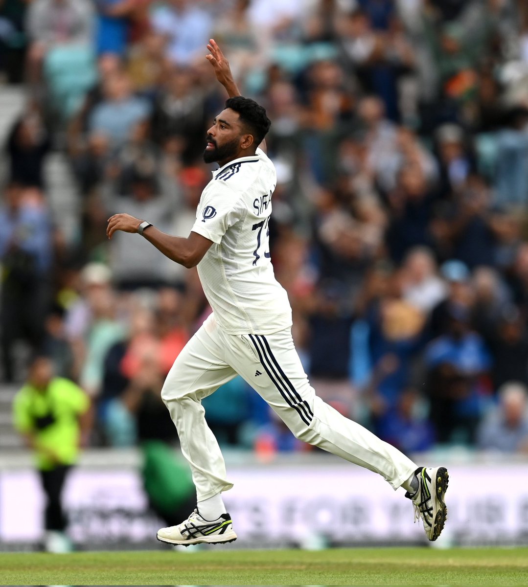 Siraj’s workload this series:
1113 balls
186 overs
47 4-over spells

That’s not just a workload, that’s a war chest. He went to battle &amp; won the war.

47 4-over spells is 3 IPL seasons worth of overs in a month. New ball, old ball, with the wind, against it, first session, before