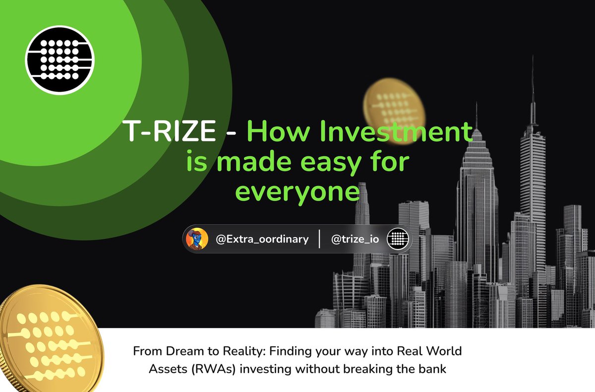 I always envisioned myself investing in Real Estate to build wealth, but between high entry costs and endless paperwork, it felt impossible.

Then I discovered something wild! A platform turning real estate into digital tokens, like buying shares of a building, not the whole