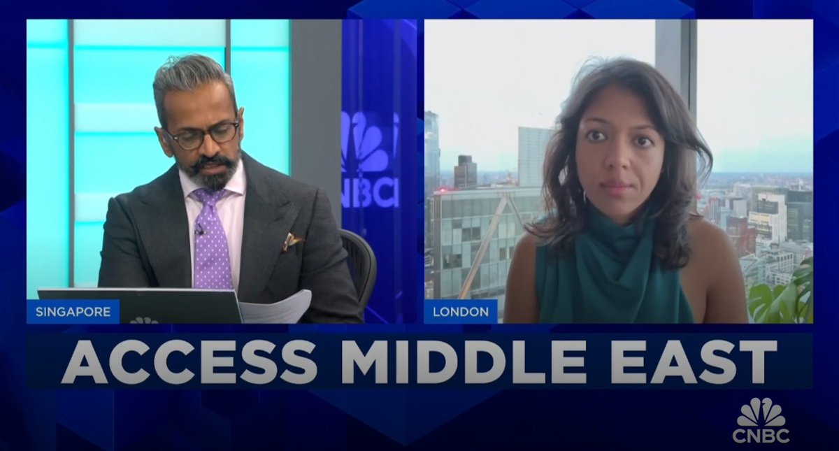 Energy Aspects (@energyaspects) on Twitter photo "We continue to have extremely strong backwardation, which is a sign that prompt inventories are very tight. So, it needs the OPEC barrels".
Energy Aspects Founder and Director of Market Intelligence, <a href="/ea_amrita/">Amrita Sen</a>, joined <a href="/CNBCi/">CNBC International</a>'s Access Middle East to discuss the OPEC8+ decision "We continue to have extremely strong backwardation, which is a sign that prompt inventories are very tight. So, it needs the OPEC barrels".
Energy Aspects Founder and Director of Market Intelligence, <a href="/ea_amrita/">Amrita Sen</a>, joined <a href="/CNBCi/">CNBC International</a>'s Access Middle East to discuss the OPEC8+ decision