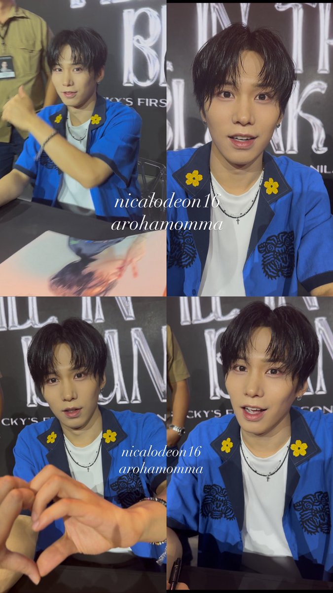 Nica ~ lifetime w/ 6 stars ✨❤️🩹 (@nicalodeon16) on Twitter photo This experience is truly one for the books! 😭 thank you <a href="/p_rockyent/">ROCKY</a> <a href="/wonijin_ent/">WONIJIN OFFICIAL</a> <a href="/wishusluckent/">Wish Us Luck</a> for making it the best way possible. It was a healing fan-con for us 😭🍀
Rocky, you deserve all the good things in life😭🙏🏻 Stay Healthy! Be healthy and see you again soon love! This experience is truly one for the books! 😭 thank you <a href="/p_rockyent/">ROCKY</a> <a href="/wonijin_ent/">WONIJIN OFFICIAL</a> <a href="/wishusluckent/">Wish Us Luck</a> for making it the best way possible. It was a healing fan-con for us 😭🍀
Rocky, you deserve all the good things in life😭🙏🏻 Stay Healthy! Be healthy and see you again soon love!