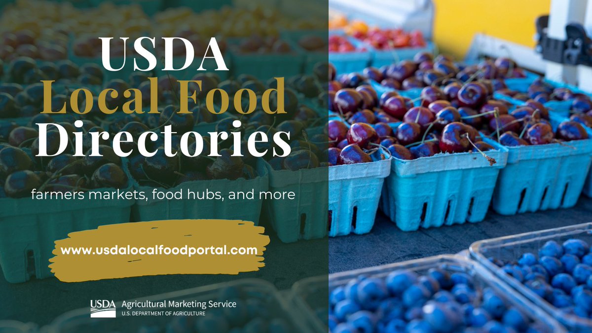 USDA Ag Mktg Service (@usda_ams) on Twitter photo Celebrate National #FarmersMarketWeek and support your local farmers, ranchers & artisans. Start by finding a market near you using the <a href="/USDA/">Dept. of Agriculture</a> Local Food Directories: usdalocalfoodportal.com Celebrate National #FarmersMarketWeek and support your local farmers, ranchers & artisans. Start by finding a market near you using the <a href="/USDA/">Dept. of Agriculture</a> Local Food Directories: usdalocalfoodportal.com
