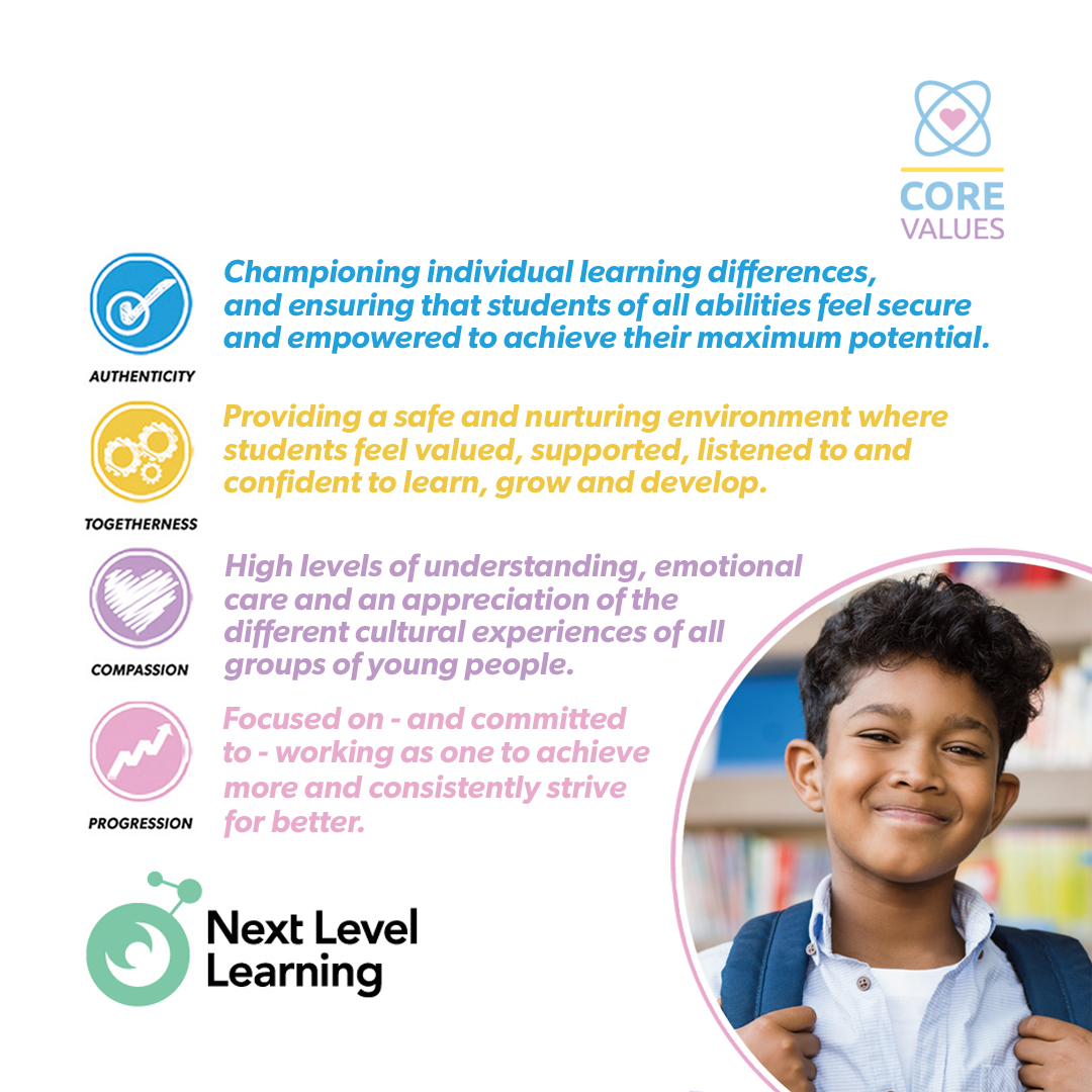 Our experienced team of #tutors use our #CoreValues every day, to help them teach &amp; reach their diverse #Students. Including those with #ADHD, <a href="/Autism/">National Autistic Society</a>, #SEND &amp; #SEMH challenges.
#Inclusion #inclusionmatters #Tutoring #Tutor #tutorial #differentlyabled #potential #neurodivergence