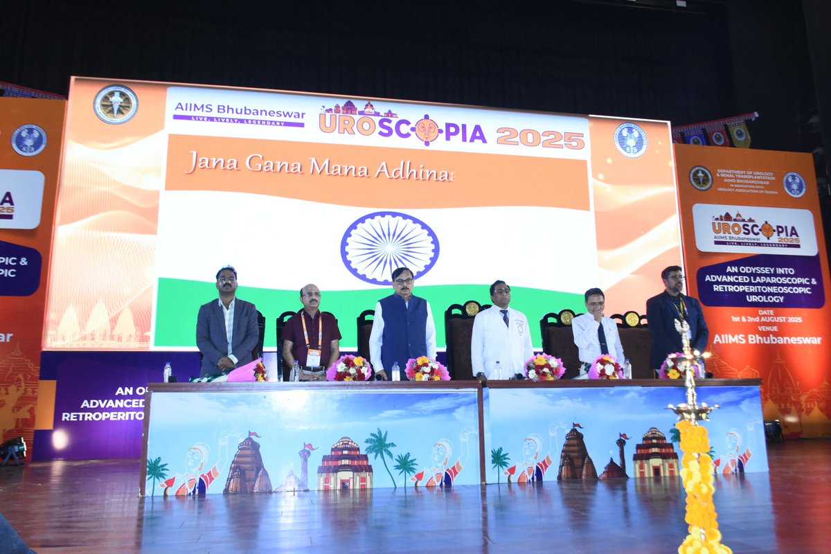 AIIMSBhubaneswr's tweet photo. @AIIMSBhubaneswr hosted #UROSCOPIA, a national-level surgical workshop in collaboration with the #Odisha Urology Association, first-of-its-kind zonal operative workshop on advanced #laparoscopic &amp; #retroperitoneoscopic #Urology, . 
@MoHFW_INDIA 
@HFWOdisha https://t.co/jzBBtUfdRS