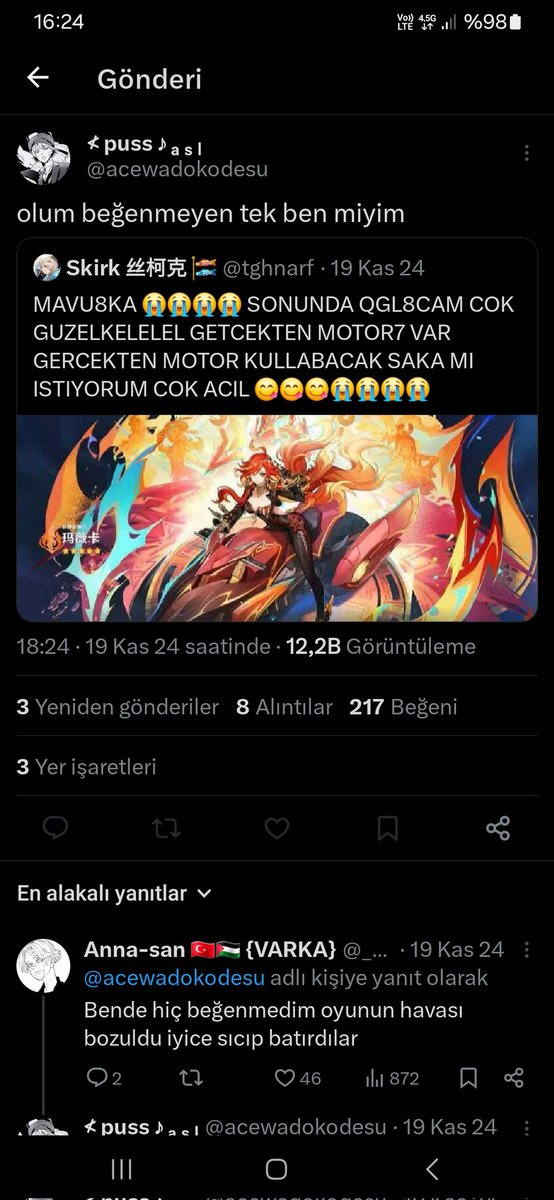 olum ben beni mi engelledim bu ne saçma iş aq