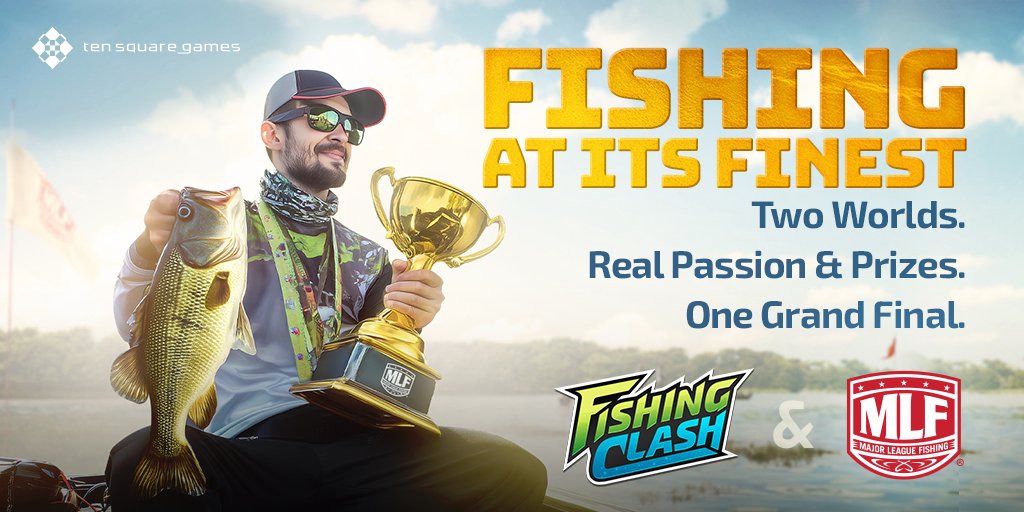 🎣 The <a href="/MajorLeagueFish/">Major League Fishing</a> Grand Final is here: in-game &amp; on the water!
From Aug 4-11, Fishing Clash brings real competition to virtual Saginaw Bay 🌊
Join the action, unlock rewards, follow the pros.
More info here 👉bit.ly/3Udpf3A
#FishingClash #MajorLeagueFishing