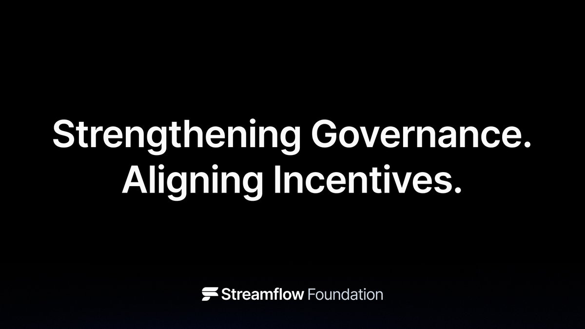 Streamflow Foundation tweet media