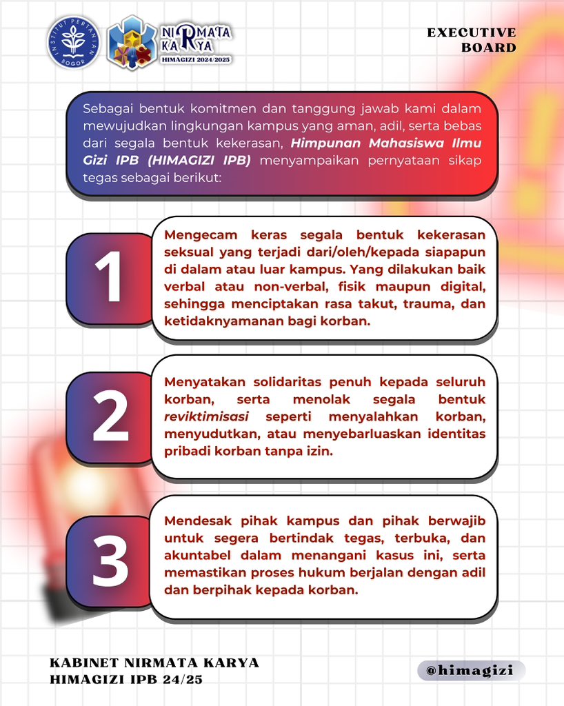 HIMAGIZI FEMA IPB tweet media