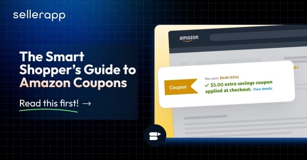 Amazon Coupons aren’t just buyer perks, they’re seller power plays. 💥
No codes. No friction. Just click, clip, convert.
Else Nutrition did it with SellerApp and boosted CVR by 2% in 7 days.

🔍 Here’s how: zurl.co/VjLQs

#AmazonSellers #ecommerce #AmazonCoupons
