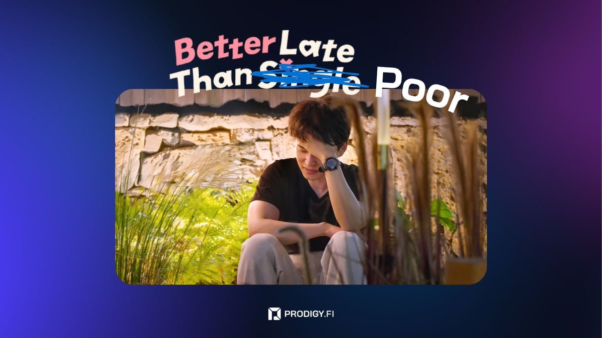 IN THE FIRST EP OF BETTER LATE THAN POOR,

Jaeyun gets rekt on leverage and discovers DCI farming is way more his speed.

#BetterLateThanSingle #BetterLateToProdigyFiThanPoor