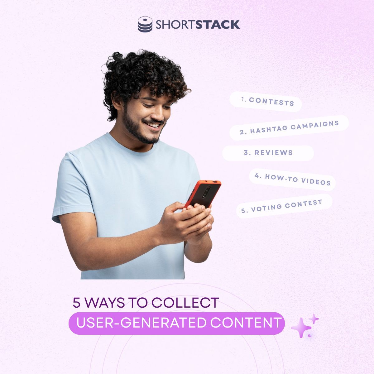 ShortStackLab's tweet image. Collecting User-Generated Content (UGC) doesn’t have to be complicated! Here are 5 easy and effective ways to start gathering high-quality UGC today. 

No matter how you want to collect UGC, ShortStack has the tools to help you make it happen.