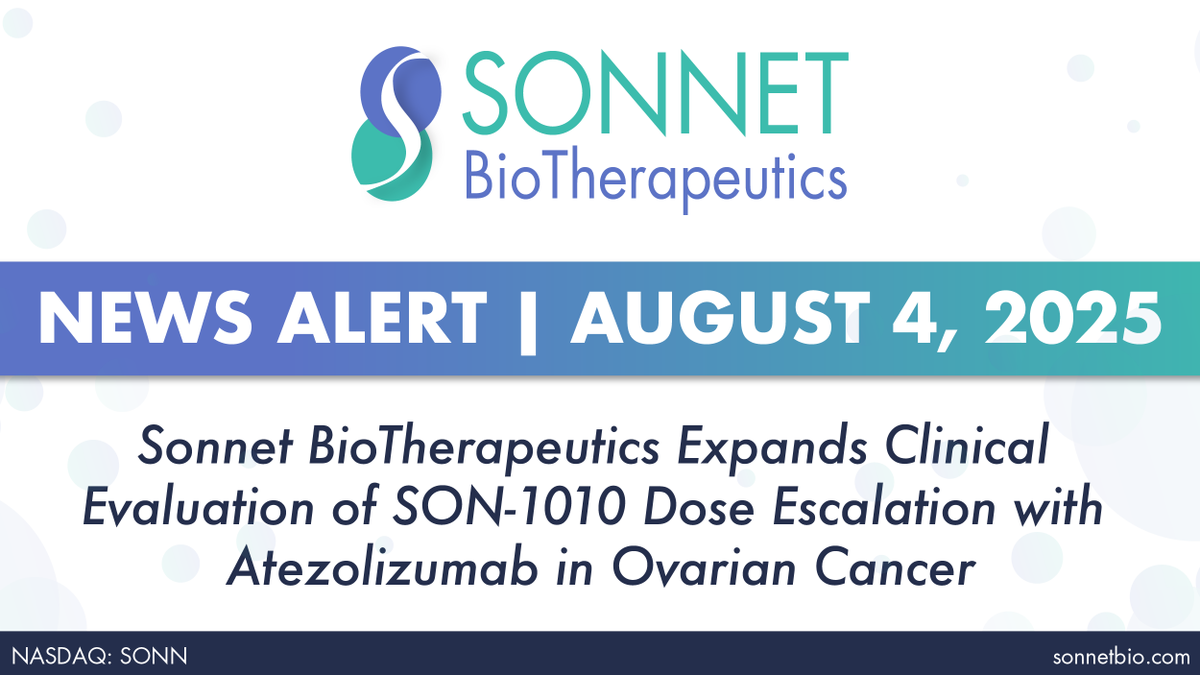 Sonnet Bio tweet media