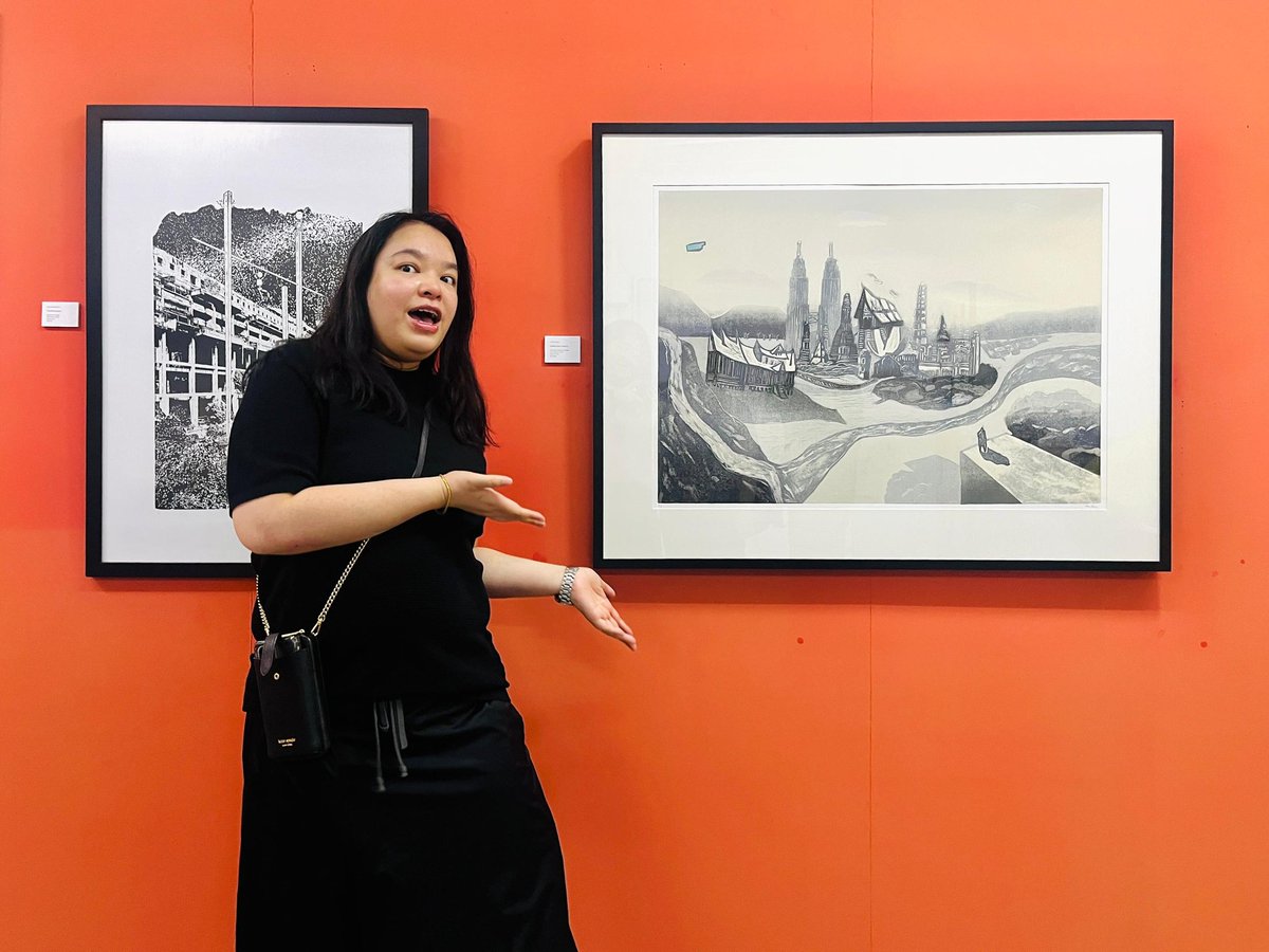 My print was selected for the Printmaking Open 2025