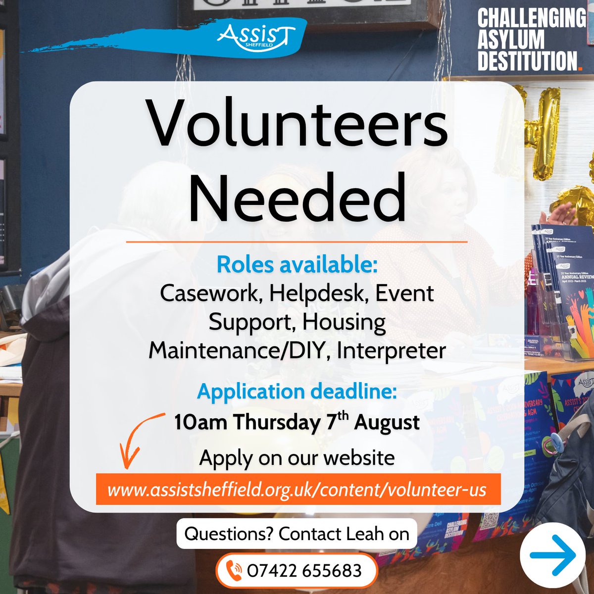 ASSIST Sheffield 🧡 tweet media