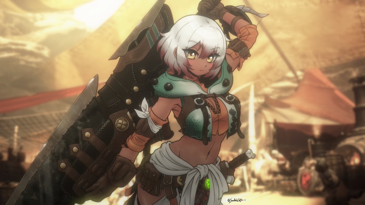 SwitchCat3's tweet image. I can't draw much these days, but I made this when Wilds first released and only posted on Instagram. 
@savisenpaii is a streaming addict and might even be streaming right now ~ If you see her on, be sure to say hi. #saviiart #MHWilds