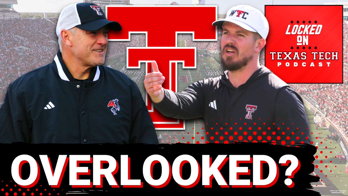 Today on Locked On #TexasTech:

- Leftwich's most slept on?
- Jaylen Petty
- complete picture?

#GunsUp 

📺YouTube: youtu.be/QD-OVYAzJWc
📻Apple: shorturl.at/efrw7 
📻Spotify: shorturl.at/mw124