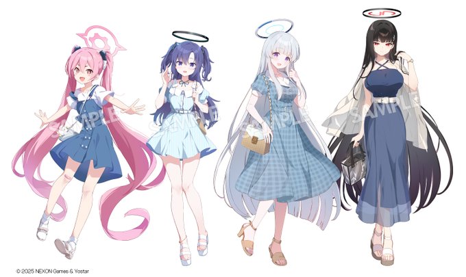黒崎コユキ(ブルアカ) ,生塩ノア(ブルアカ) ,調月リオ(ブルアカ