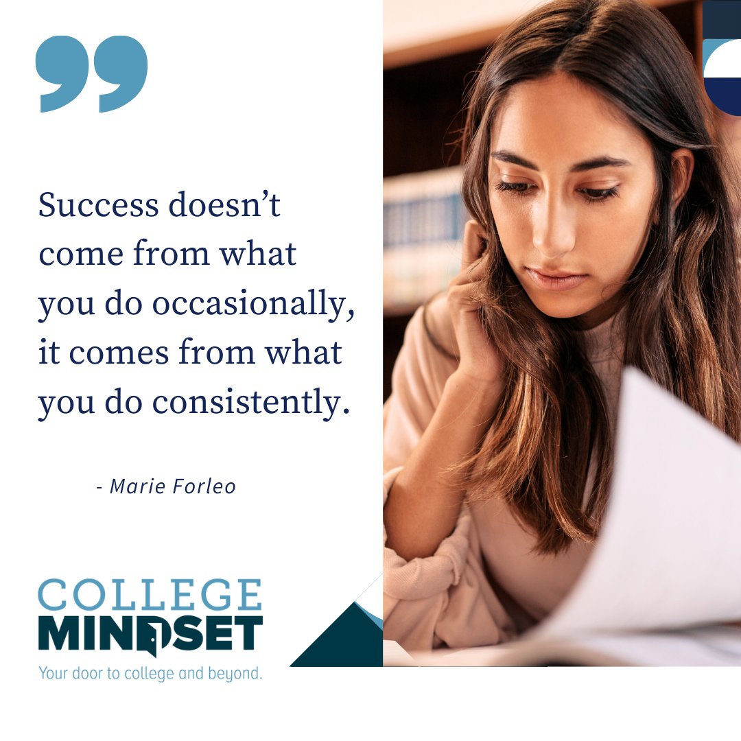 Consistency is key! 🔑