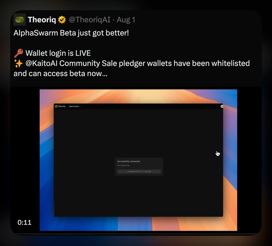 My Result for @TheoriqAI kaito launchpad allocation. I pledged $1K, and I  got allocated $1K. is there anyone who pledged 1K but got less allo?  literally thought I could pledge afterwards, kinda