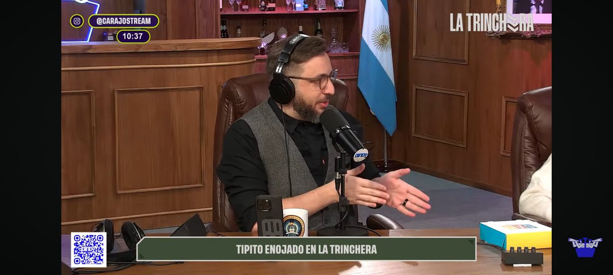 Tiembla <a href="/CarajoStream/">Carajo</a> , @TipitoEnojado se llevó la marca, atenti <a href="/JMilei/">Javier Milei</a> y <a href="/jdoedoe101101/">Juan Doe</a>