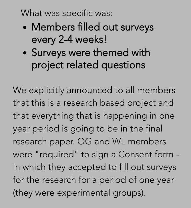Thesis &amp; Dysmorphia started in August of 2022, first disguising itself as a regular NFT-project, but in the background a big research was brewing 🫖

We then gathered people to be our OG and WL experimental group members - were you one of them? 👀🤩