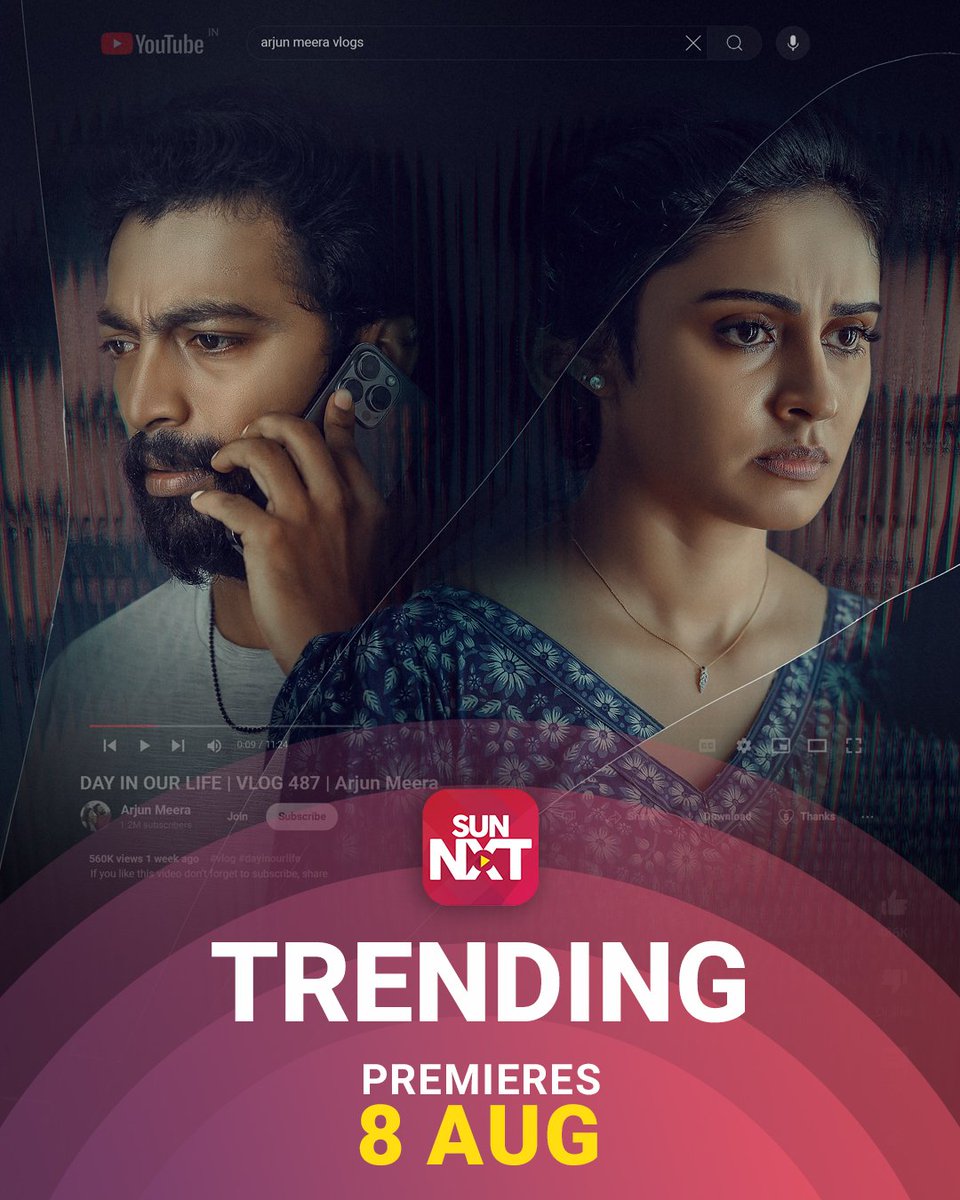 CinemaRare (@cinemararein) on Twitter photo Tamil film #Trending (2025) by <a href="/ShivarajNagaraj/">Shivaraj Nagaraj</a>, premieres Aug 8th on <a href="/sunnxt/">SUN NXT</a>.
<a href="/KalaiActor/">Kalaiyarasan</a> <a href="/Priyalaya_ubd/">Priyalaya</a> #BesantRavi <a href="/premkumaractor/">Prem Kumar</a> <a href="/SamCSmusic/">πππ π π</a> <a href="/srikanth_R/">srikanth.R</a> <a href="/praveenzaiyan/">Praveen Balu</a> <a href="/5starsenthilk/">Fivestar Senthil</a> <a href="/MADURADIRECTOR/">madura official</a> <a href="/RAMFILMFACTORY/">RAM FILM FACTORY</a> #BarefootProduction <a href="/saregamasouth/">Saregama South</a> Tamil film #Trending (2025) by <a href="/ShivarajNagaraj/">Shivaraj Nagaraj</a>, premieres Aug 8th on <a href="/sunnxt/">SUN NXT</a>.
<a href="/KalaiActor/">Kalaiyarasan</a> <a href="/Priyalaya_ubd/">Priyalaya</a> #BesantRavi <a href="/premkumaractor/">Prem Kumar</a> <a href="/SamCSmusic/">πππ π π</a> <a href="/srikanth_R/">srikanth.R</a> <a href="/praveenzaiyan/">Praveen Balu</a> <a href="/5starsenthilk/">Fivestar Senthil</a> <a href="/MADURADIRECTOR/">madura official</a> <a href="/RAMFILMFACTORY/">RAM FILM FACTORY</a> #BarefootProduction <a href="/saregamasouth/">Saregama South</a>