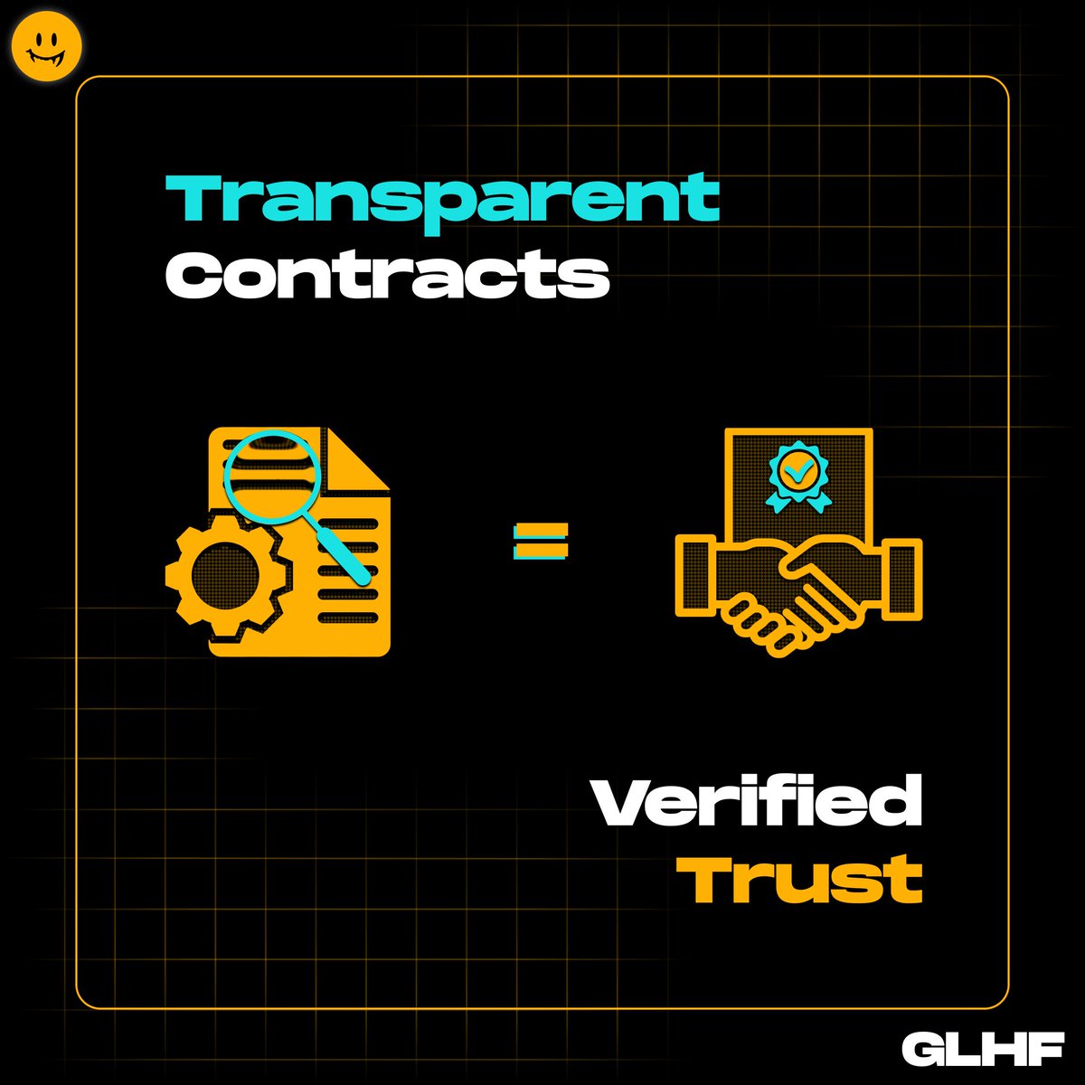 Every move you make.
Every dollar we pay.
Every account we fund.

It’s all public. All viewable.

GLHF is built on smart contracts - not corporate trust 😈