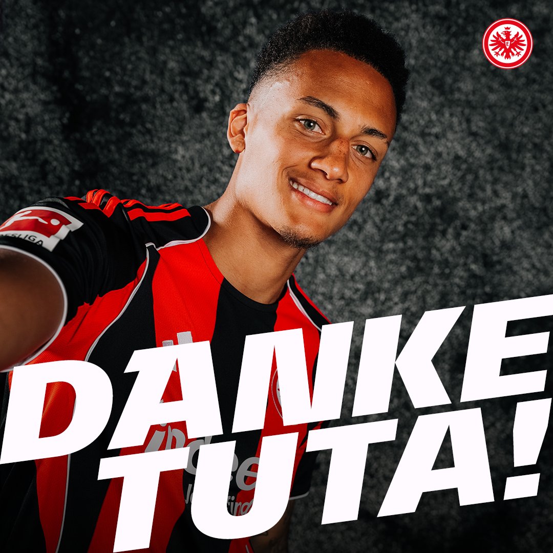Alles Gute auf deinem Weg, Tuta! 🦅♥️

Der brasilianische Defensivspieler wechselt nach sechseinhalb Jahren am Main mit sofortiger Wirkung zum Al-Duhail SC nach Katar.

ℹ️ Meldung: go.eintracht.de/aVUr6c

#SGE