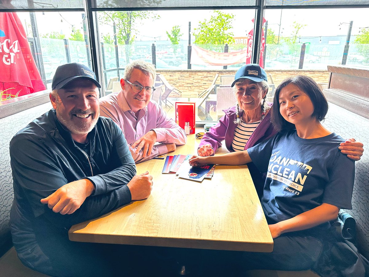 Ward 13 Residents are The Best!

When Alice, Yasong, Dwain and I got caught in a thunderstorm the daughter of one of the first doors we knocked told her Dad, 

We should go find them and give them a ride back to their car.

They did, we took a break at BP’s and Very Grateful!