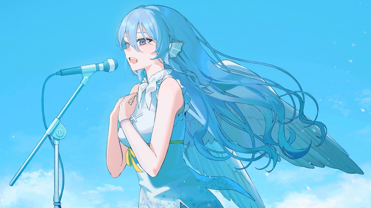 アイリスさんの「おやすみ泣き声、さよなら歌姫」歌ってみた動画にてイラストを担当しております！
改めましてお誕生日おめでとうございます💐何卒よろしくお願いいたします🙏
▼動画
youtu.be/HlB7ZZXXzpg?si…