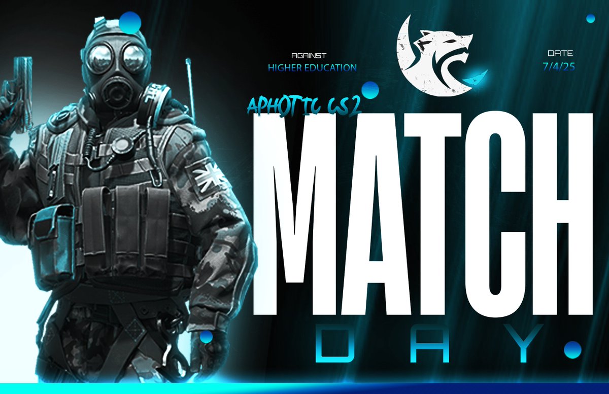 Aphotic Esports (@aphoticofficial) on Twitter photo Its GAME DAY for our CS2 team in <a href="/FACEITcs/">FACEIT CS2</a>
Aphotic Esports
🆚
Higher Education
Tune in at 8:30pm EST
Twitch: Muzic__
Powered by: <a href="/TheRogueEnergy/">Rogue Energy</a>
Code: AphoticGo
Our boys in Blue ⬇️
<a href="/Muzic__CS/">Muzic (cizuM)</a>
<a href="/DUMBYIDIOTX/">Blake Smith</a>
<a href="/lilPrinter/">lilprinter</a>
<a href="/SpartanShockX/">Spartan Shock</a>
<a href="/BillyCS2_/">Billy</a>
<a href="/CounterStrike/">CS2</a> #CS2 Its GAME DAY for our CS2 team in <a href="/FACEITcs/">FACEIT CS2</a>
Aphotic Esports
🆚
Higher Education
Tune in at 8:30pm EST
Twitch: Muzic__
Powered by: <a href="/TheRogueEnergy/">Rogue Energy</a>
Code: AphoticGo
Our boys in Blue ⬇️
<a href="/Muzic__CS/">Muzic (cizuM)</a>
<a href="/DUMBYIDIOTX/">Blake Smith</a>
<a href="/lilPrinter/">lilprinter</a>
<a href="/SpartanShockX/">Spartan Shock</a>
<a href="/BillyCS2_/">Billy</a>
<a href="/CounterStrike/">CS2</a> #CS2