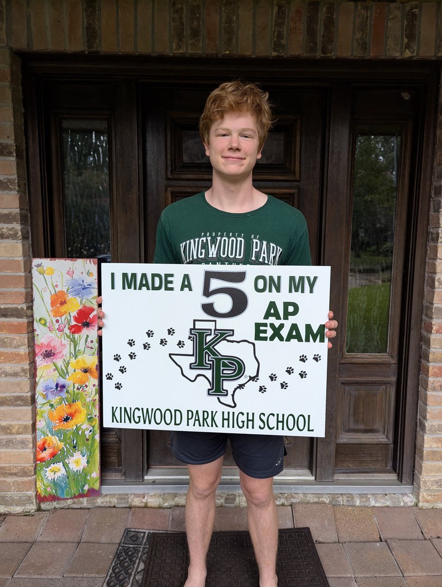 Kingwood Park HS (@humbleisd_kphs) on Twitter photo We’re hitting the road to deliver AP yard signs to students who crushed their AP exams with a 5! We are so proud of your achievement! #WeAreKPark <a href="/HumbleISD/">Humble ISD</a> <a href="/HumbleISD_ADV/">Humble ISD Advanced Learning</a> We’re hitting the road to deliver AP yard signs to students who crushed their AP exams with a 5! We are so proud of your achievement! #WeAreKPark <a href="/HumbleISD/">Humble ISD</a> <a href="/HumbleISD_ADV/">Humble ISD Advanced Learning</a>