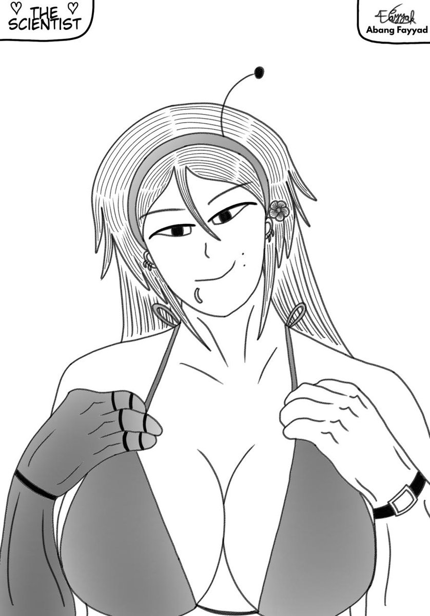 The Scientist From H2DE but With Bikini Outfit👀

#howtodateanentity #fanart

<a href="/SFour_S4/">SFour</a>