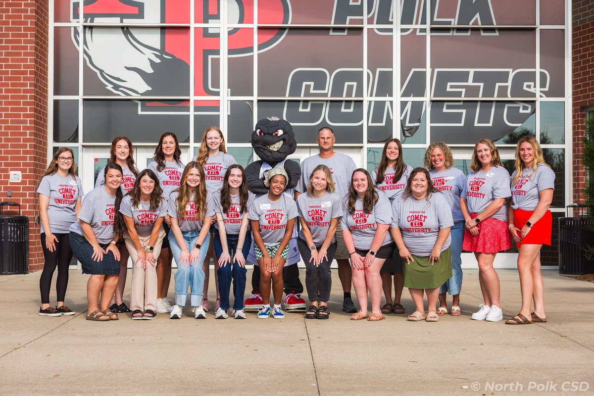 Comet U, year four.
We’re ready. They’re ready.
Today, 17 new teachers officially joined Comet Nation. We’re excited to welcome them, and even more excited for what’s next.
#GoComets