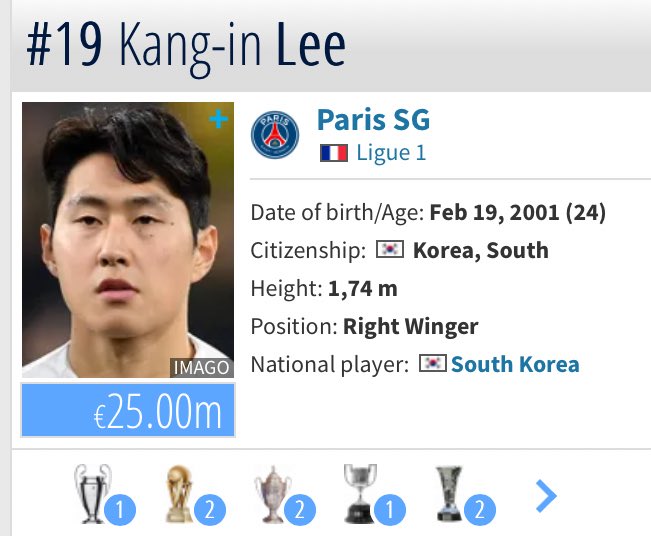 PSG 🗼

Lee Kang’a cazip teklif gelirse cikabilirler !!