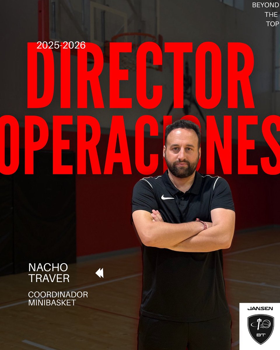 📣 Nacho Traver seguirá una temporada más como Director de Operaciones en Jansen BT

Un rol que compaginará con la coordinación de minibasket y entrenador de varios equipos.

Compromis y dedicación. ¡Seguimos creciendo juntos! ✅👏🏼