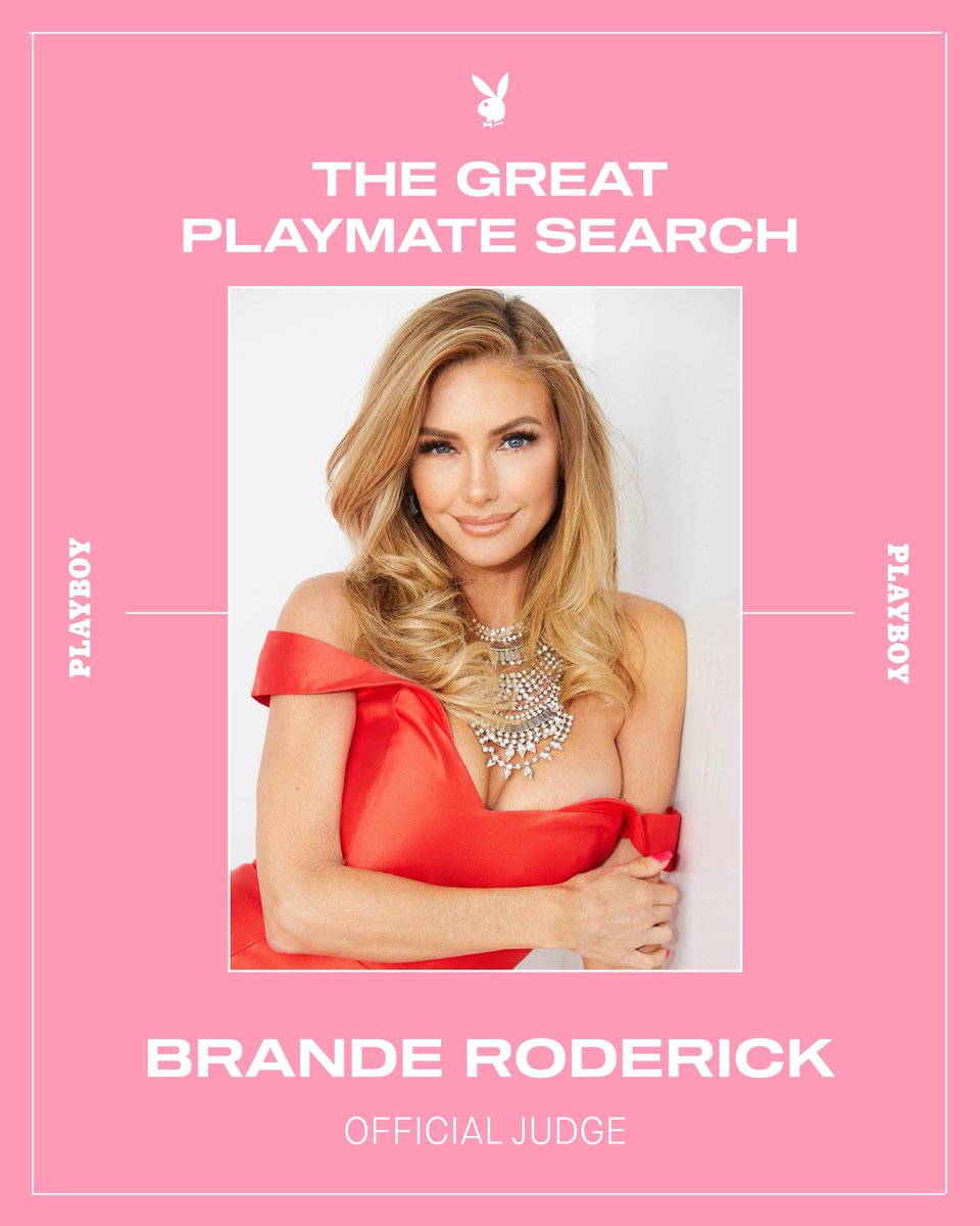 BrandenRoderick's tweet image. Playboy Magazine is BACK, baby!! 🐰✨

I’m honored to be an official Judge for the Great Playmate Search! 💖

If you’ve ever dreamed of becoming a Playboy Playmate, now’s your moment.

You could be crowned Playmate of the Month or even land the Inside Cover of the Spring 2026…