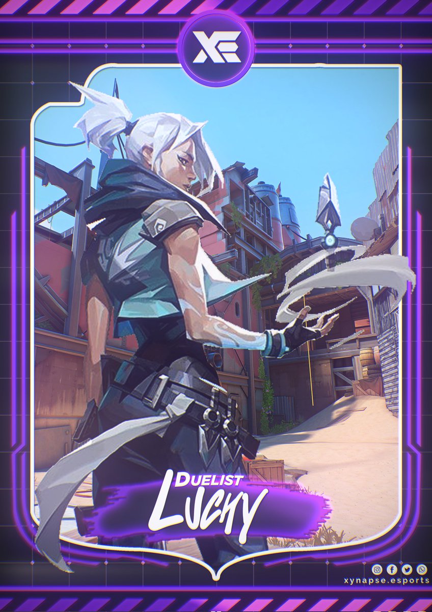 🎯 Les presentamos a Luchy, 17 años, venezolano, veloz y preciso, cada duelo es una oportunidad para brillar.
Su aim habla por él y sus jugadas lo confirman.
🔥 Su puntería no falla… y tampoco perdona.

Bienvenido a la familia Xynapse, <a href="/Luchybtww/">luchy</a>! 🖤

 #BoraXynapse