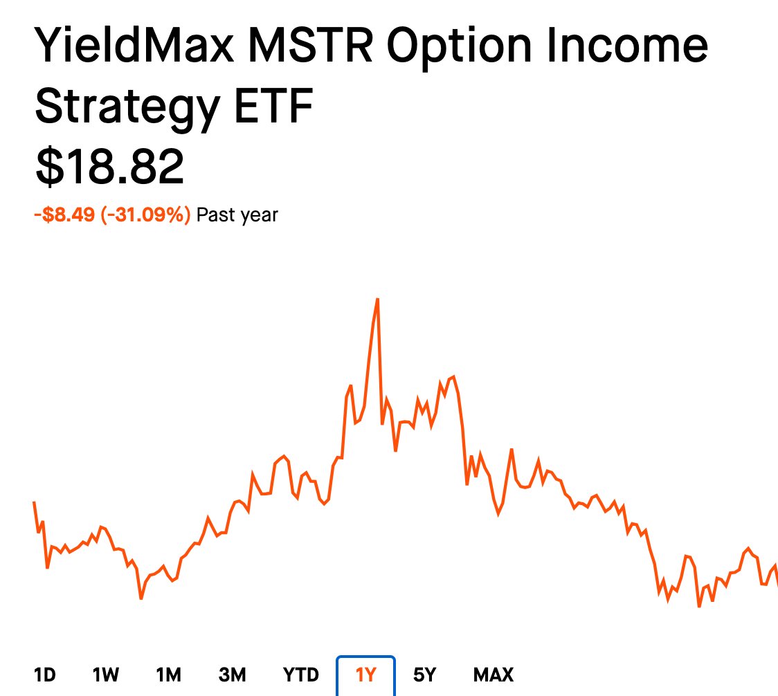 When "investing experts" here on X see a chart like this on a high dividend ETF like $MSTY, they go up in arms and say "see NAV erosion!"

Some even call MSTY investors 'RETARDS' for being deceived by the high yield.

But do MSTY and its investors deserve the hate? I ask Grok to