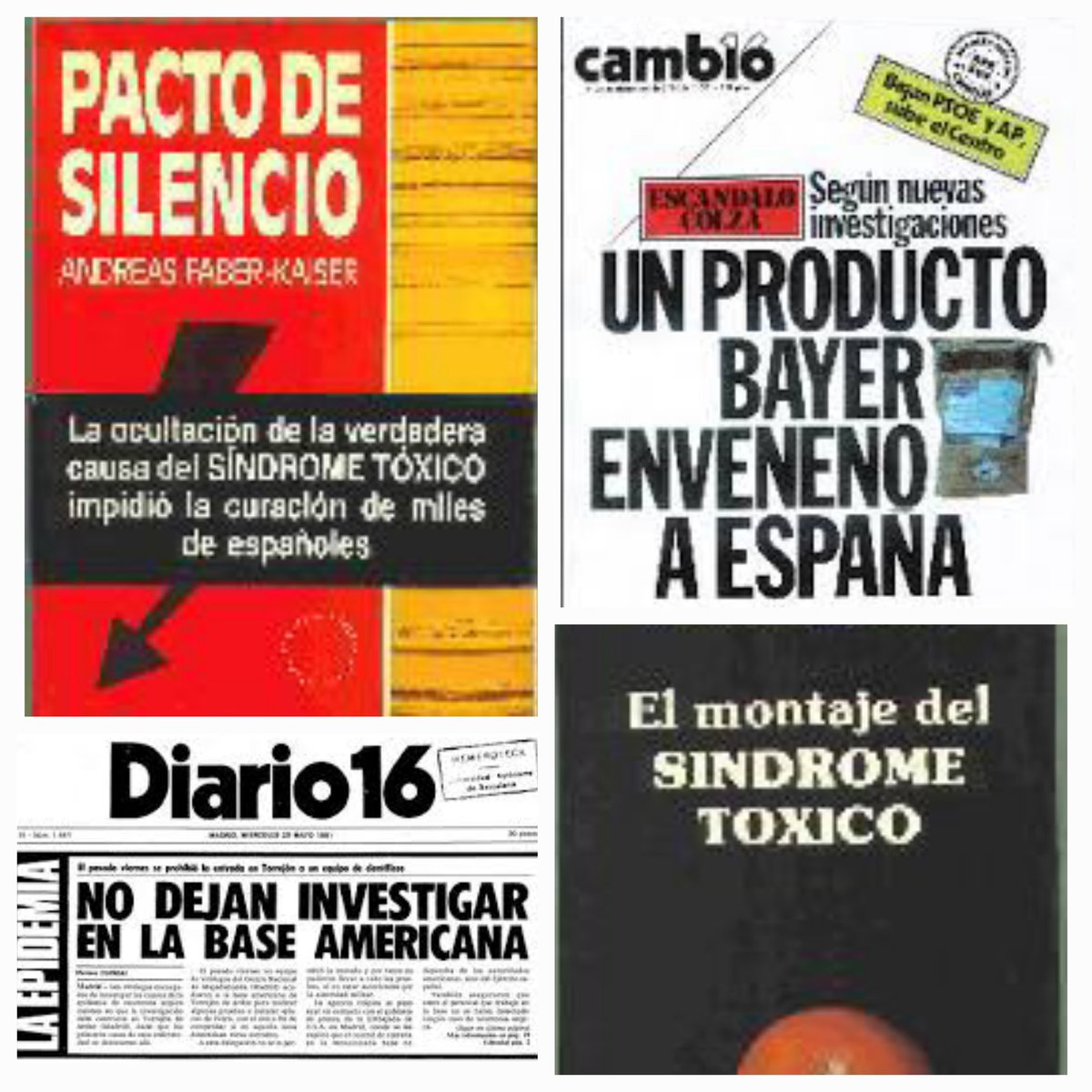 Morpheus11M2004's tweet image. #SíndromeTóxico también fue un episodio de "intoxicación" muy "curioso" en paralelo a un momento de PRESION a 🇪🇦, tras el #23F y con un Calvo Sotelo, que firmó la entrada en #OTAN que ni Suárez quisó, ni la mitad del P$0€ que venía tampoco quería (aunque se les convenció)